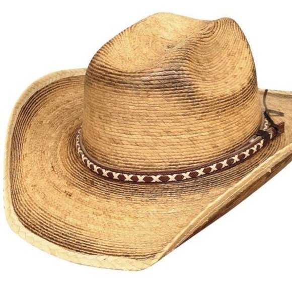 Bullhide Other - Bullhide Palm Leaf Straw Western Hat - Little Kids